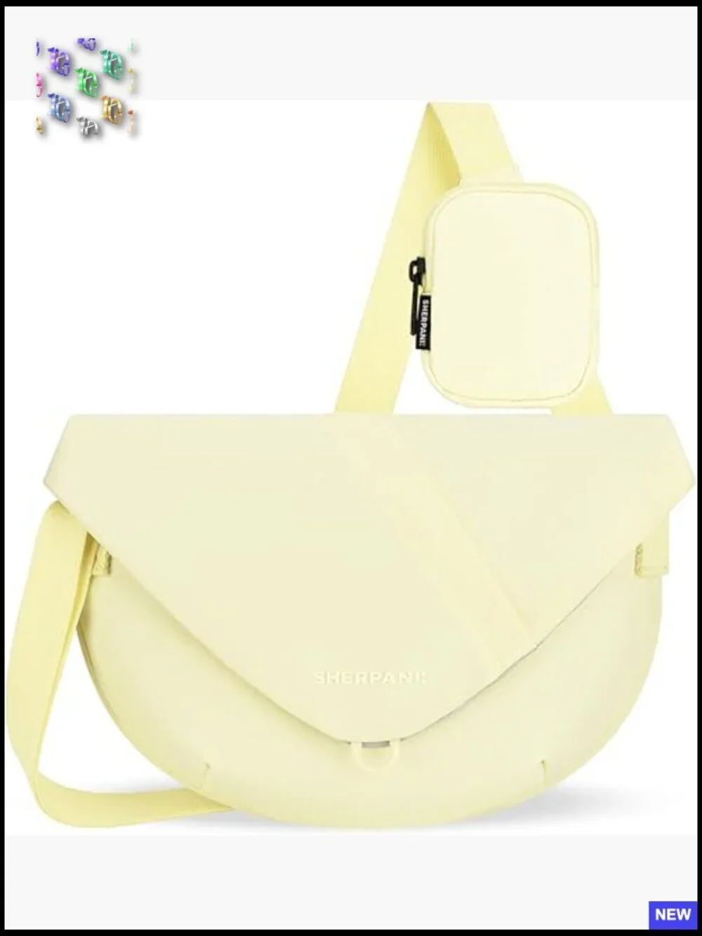 Small Crossbody Purse Mini Messenger Bag RFID Protection Unisex Travel